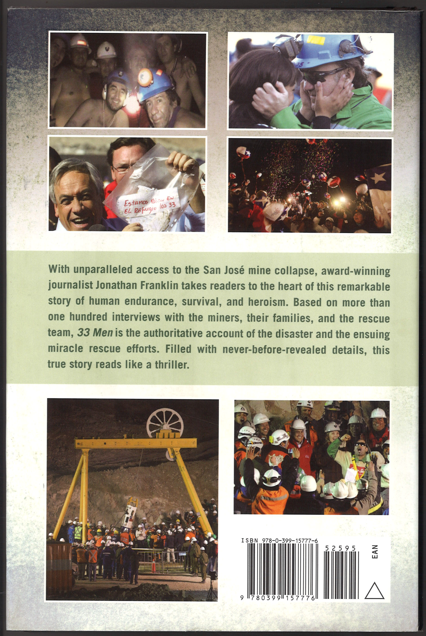 33 Men: Inside the Miraculous Survival and Dramatic Rescue of the Chilean Miners