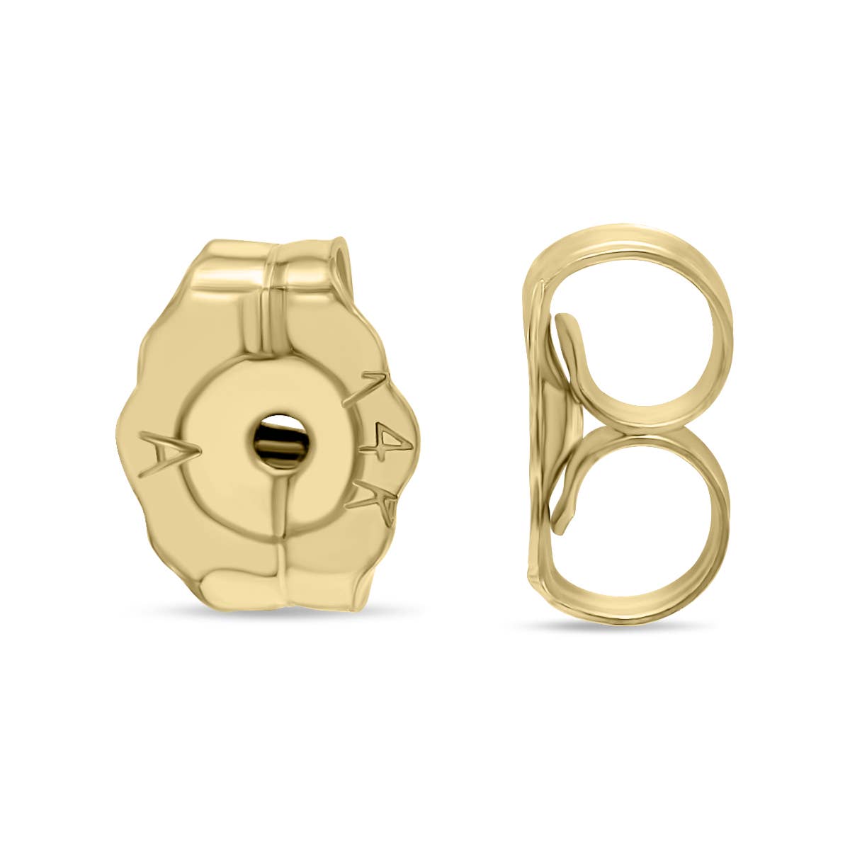 6MM 14K Yellow Gold Filled Round Ball Earrings Szul USA LLC
