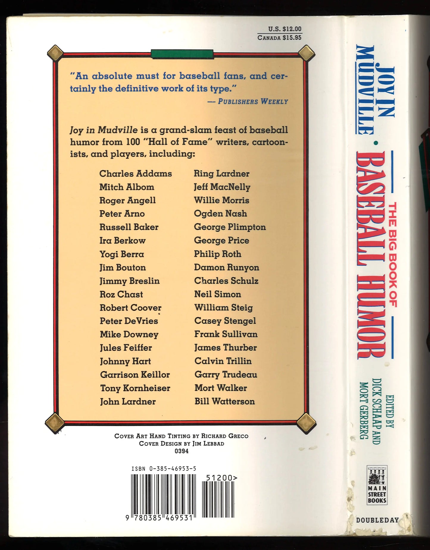 Joy In Mudville: The Big Book of Baseball Humor