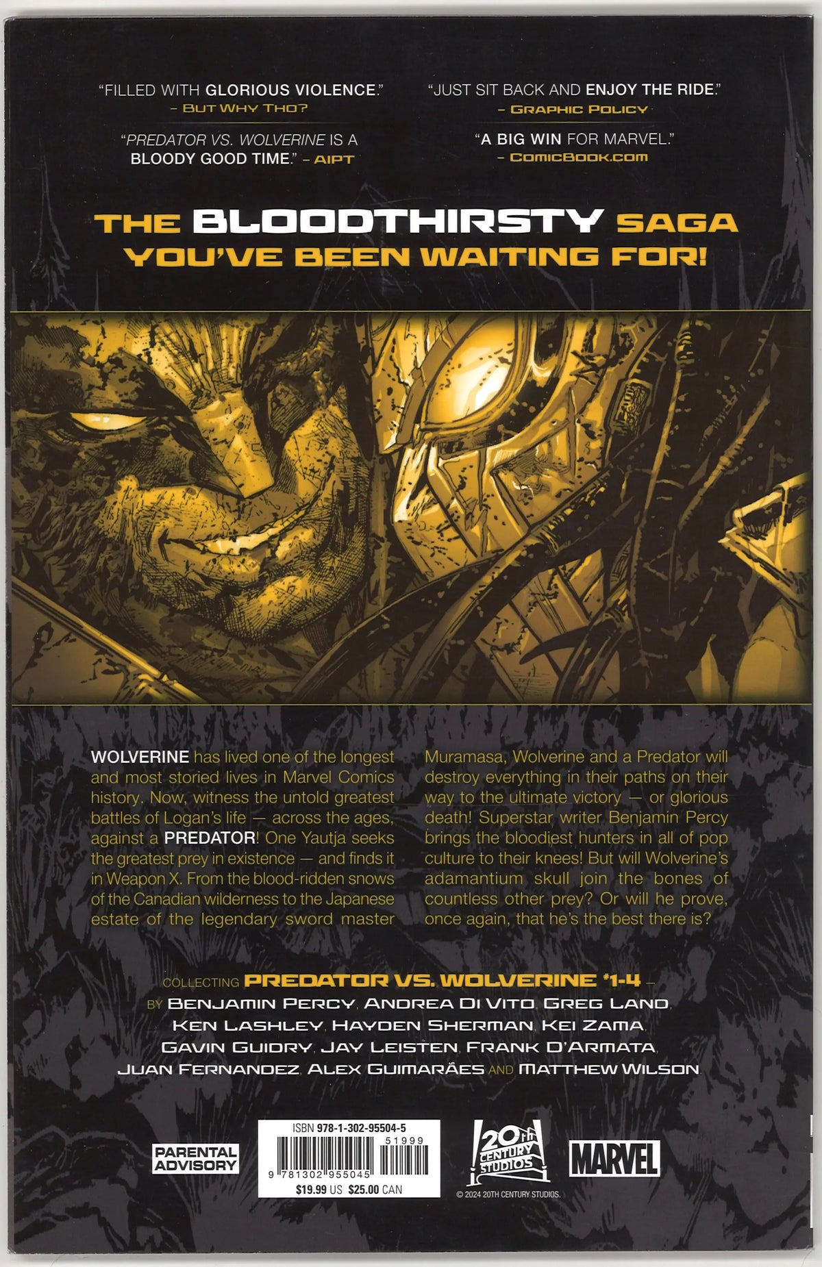 Predator versus Wolverine