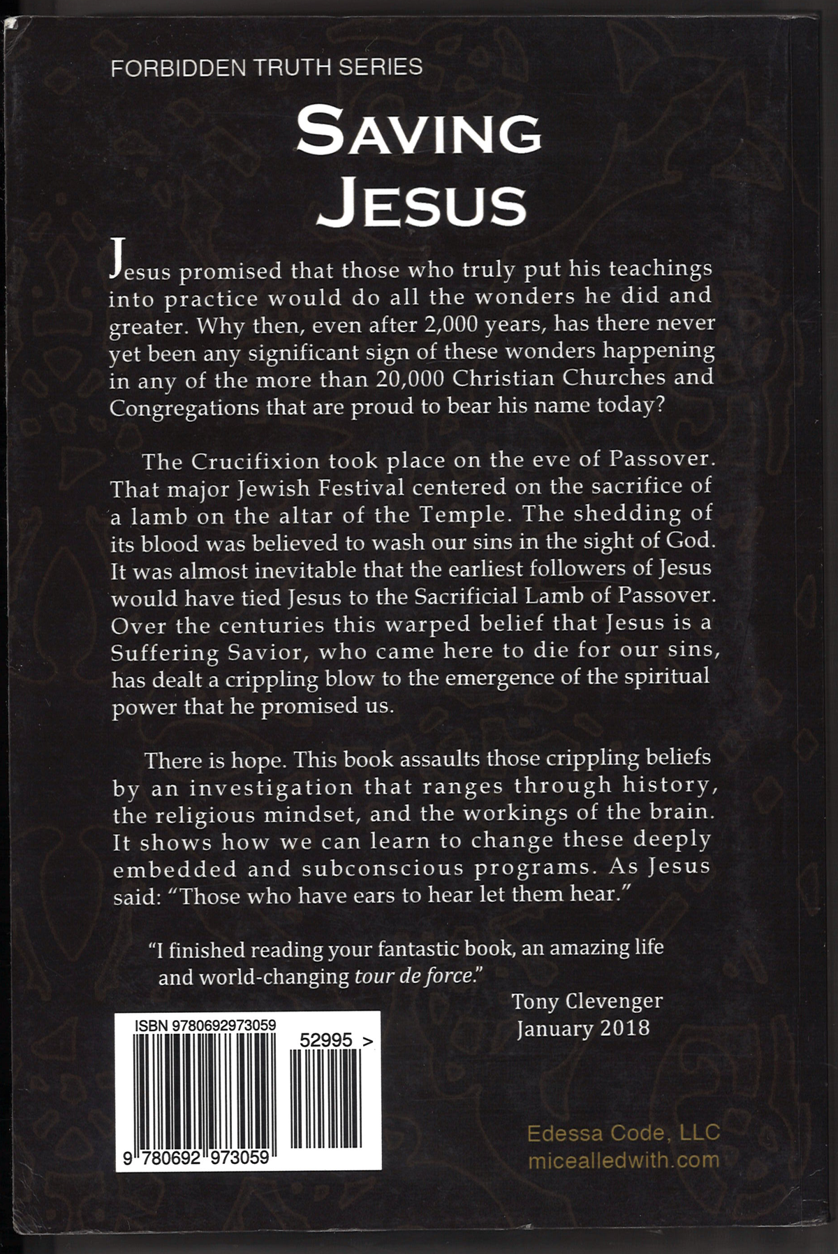 Saving Jesus (Forbidden Truth Series)