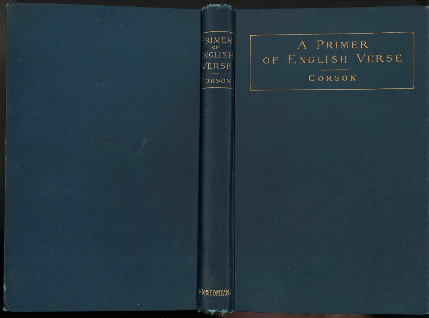 A Primer of English Verser by Hiram Corson - The Bookstore