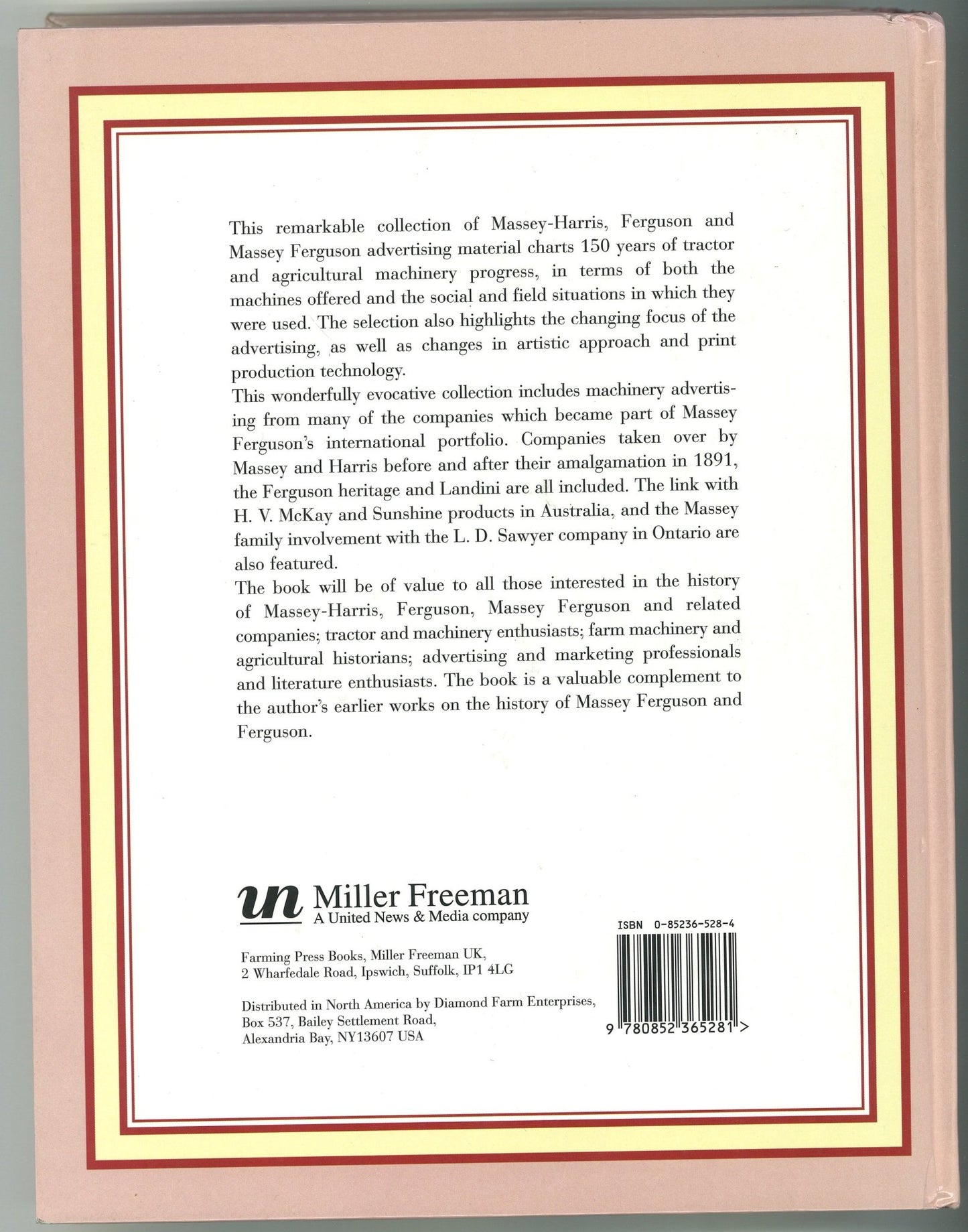 Advertising of Massey - Harris Ferguson and Massey Ferguson - Signed - The Bookstore