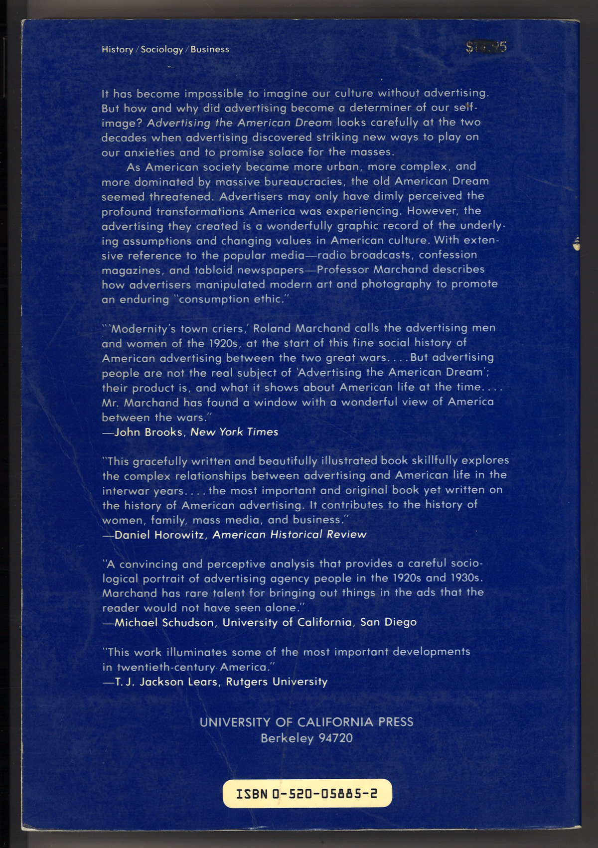 Advertising the American Dream: Making Way for Modernity, 1920-1940