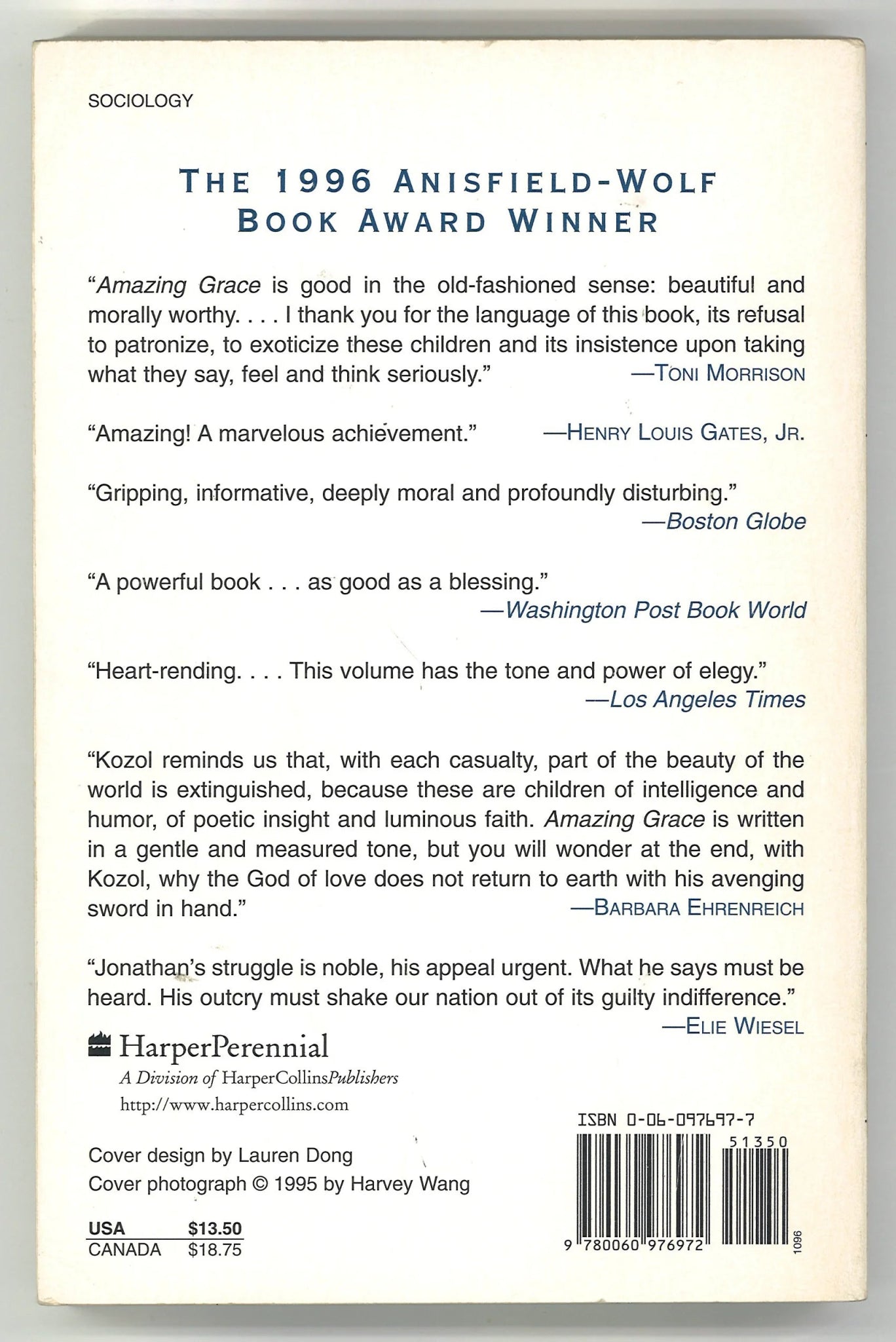 Amazing Grace: The Lives of Children and The Conscience of a Nation - The Bookstore