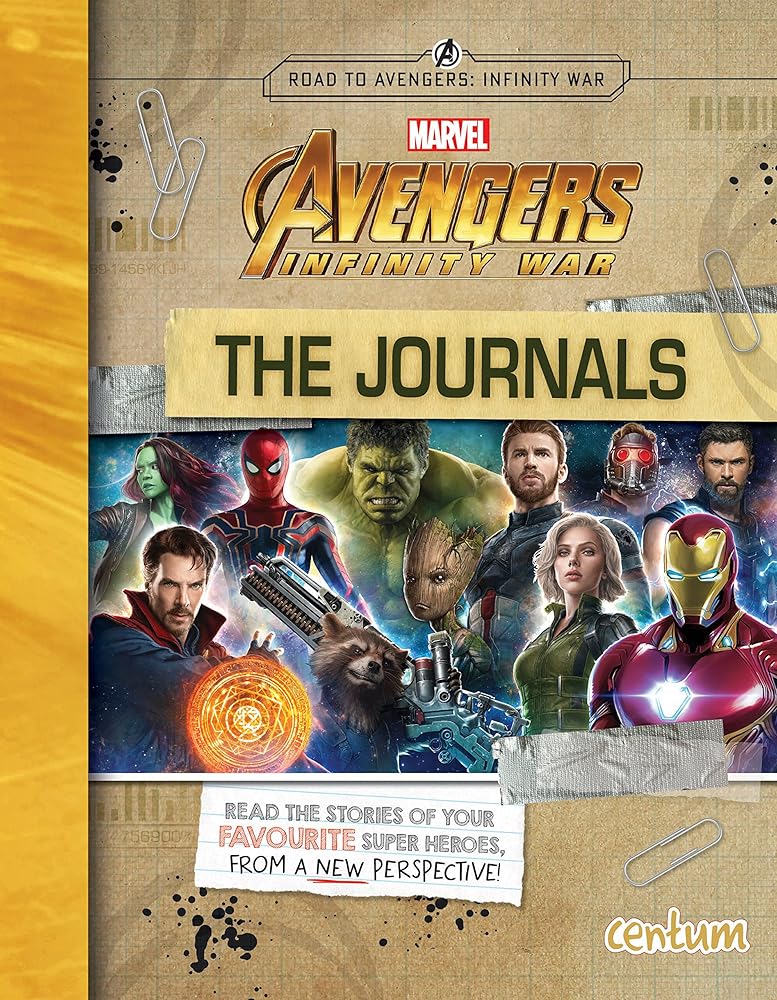 Avengers: Infinity War - The Journals - The Bookstore