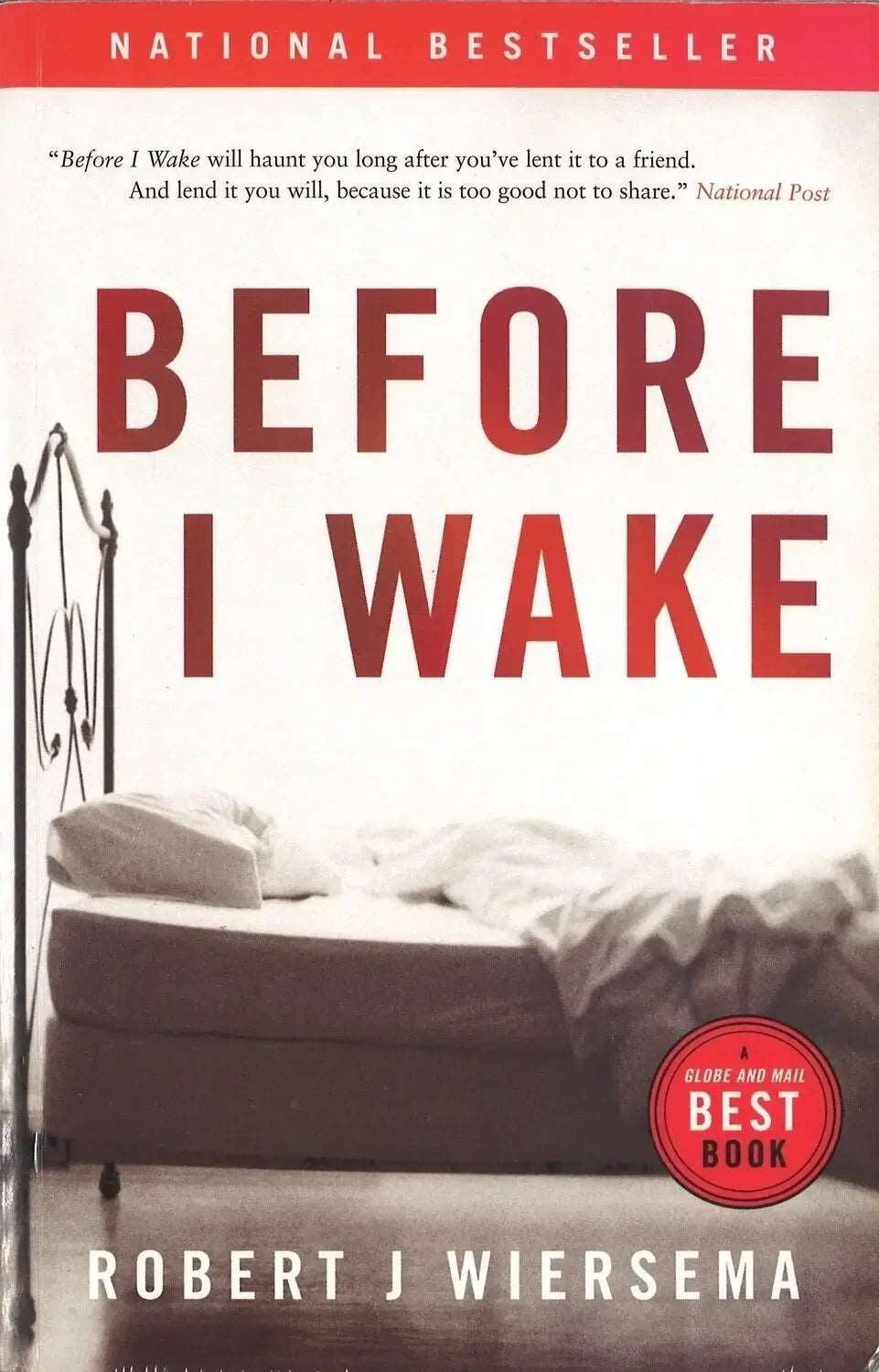 Before I Wake by Robert J. Wiersema My Store