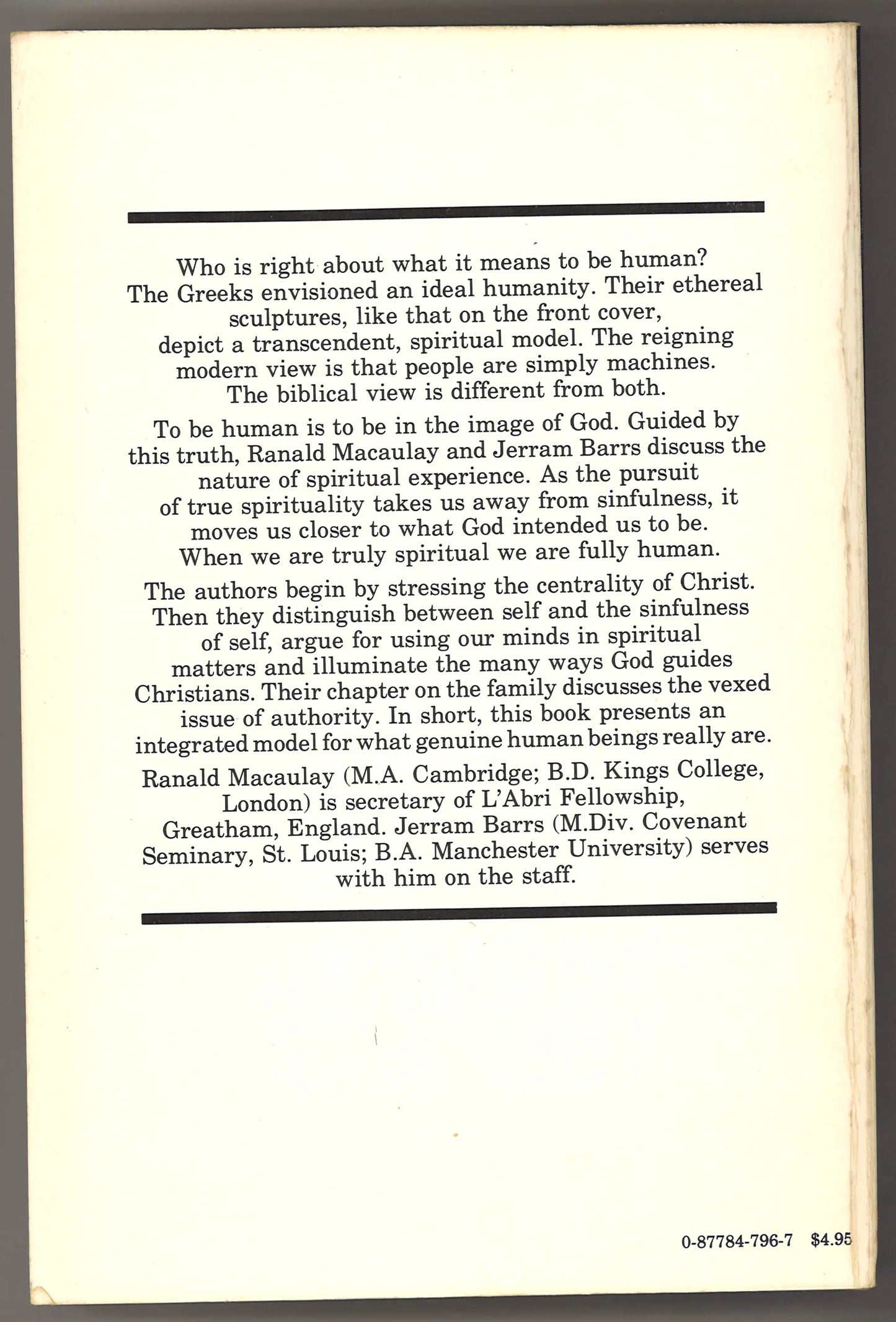 Being Human: The Nature of Spiritual Experience