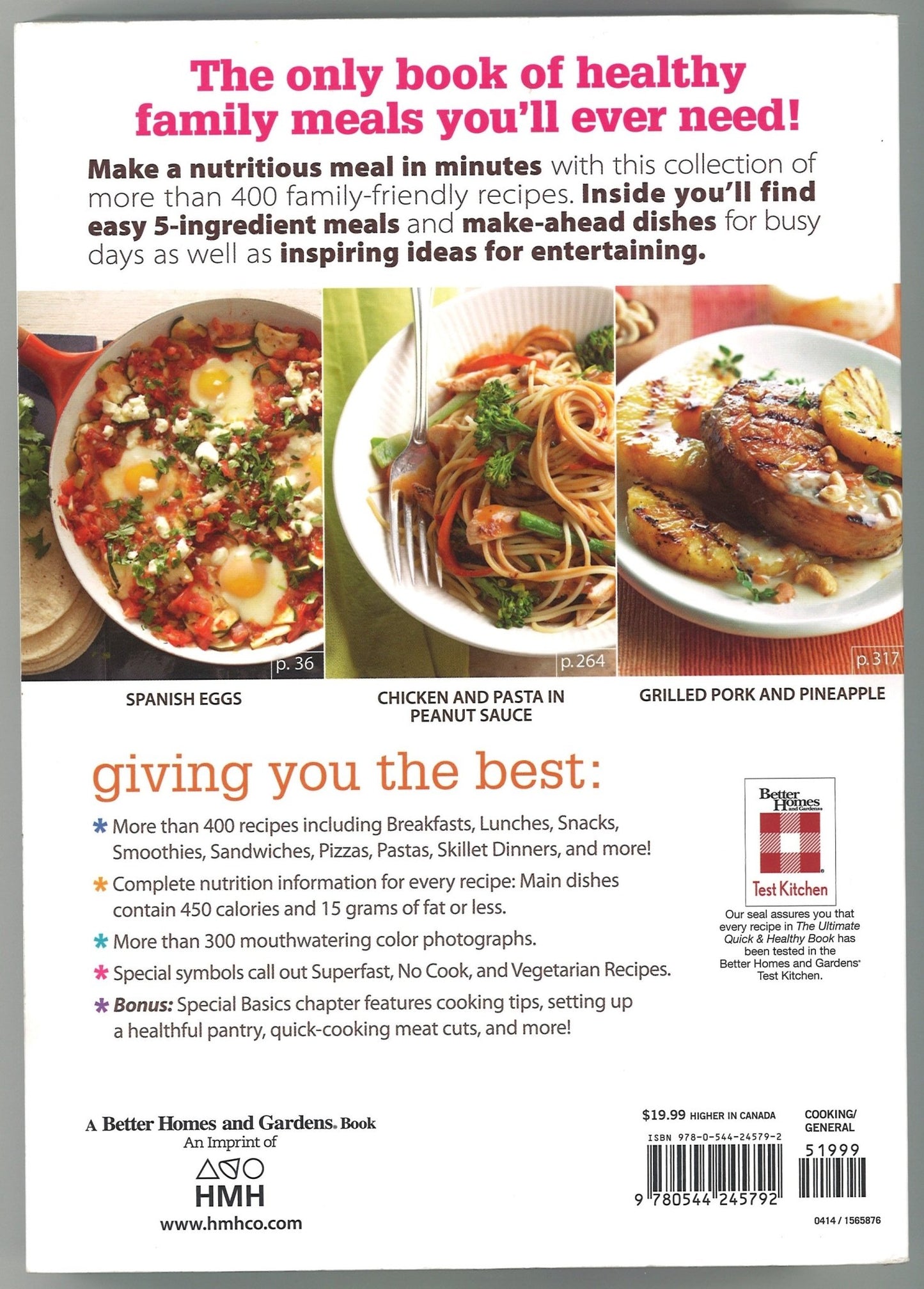 Better Homes and Gardens The Ultimate Quick & Healthy Book - The Bookstore