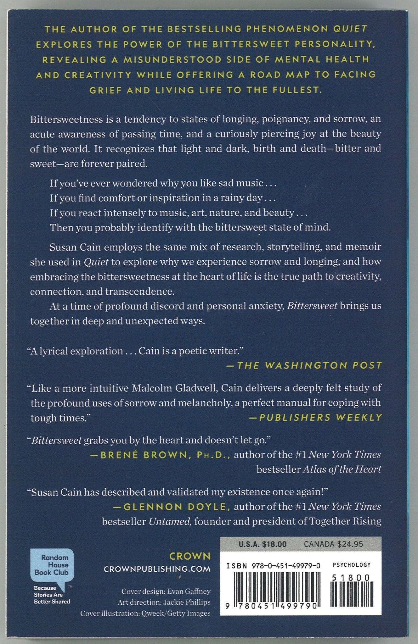 Bittersweet: How Sorrow and Longing Make Us Whole - The Bookstore