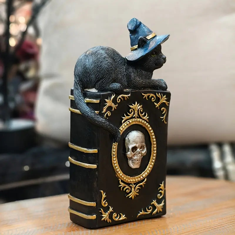 Black Cat Pookyama Figurine