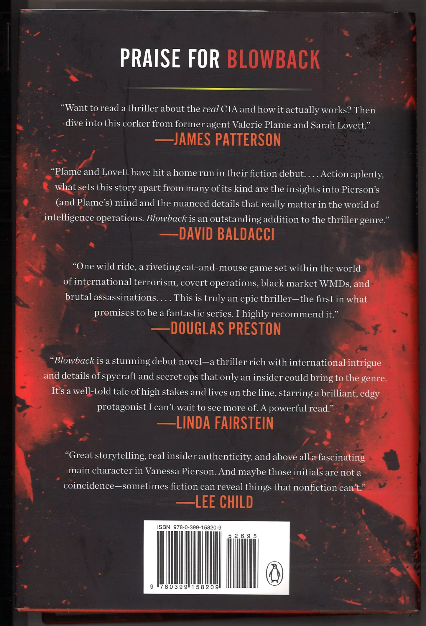 Blowback (A Vanessa Pierson Novel)