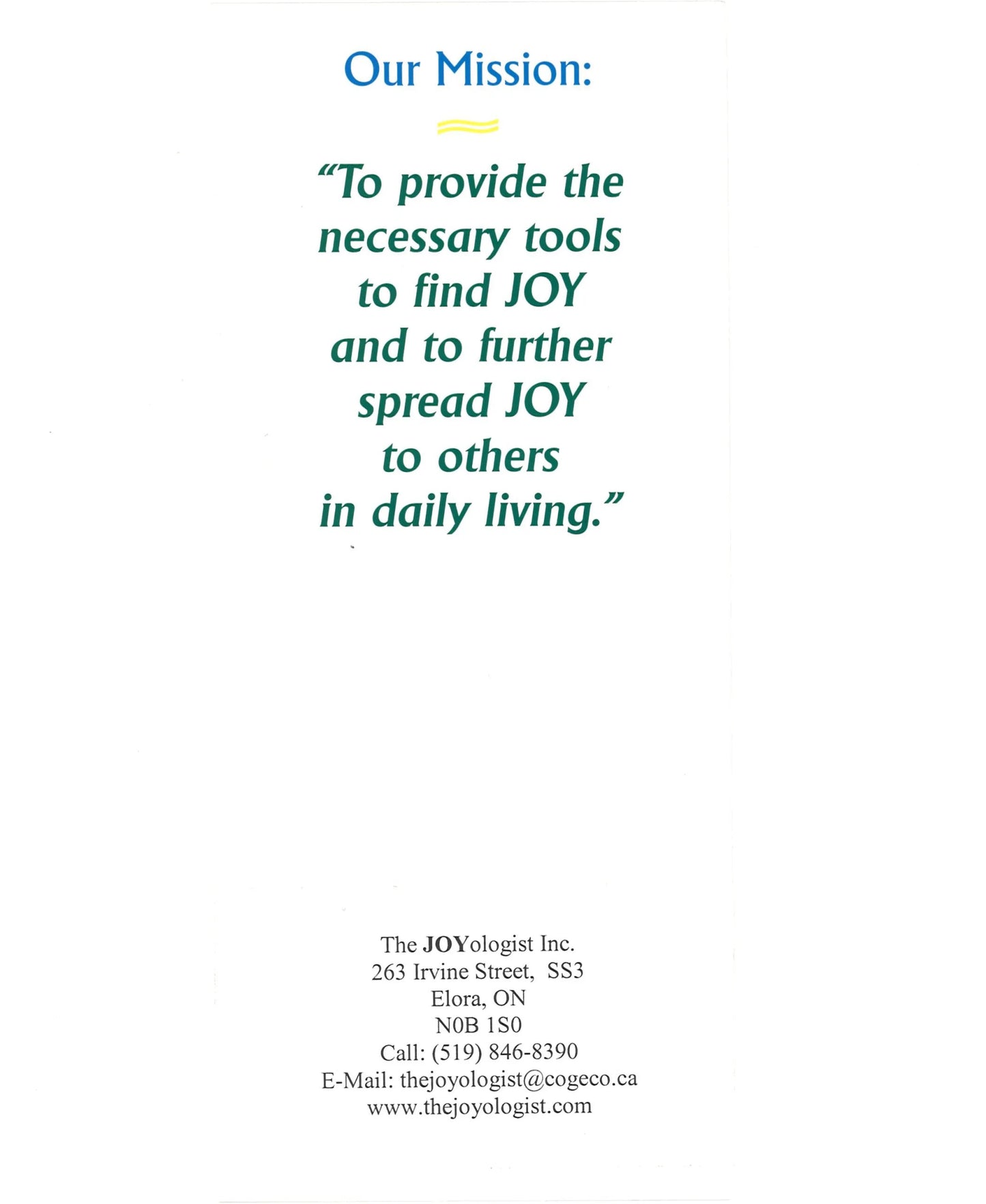 Charting A Course For JOYful Living: Another Treasure Chest of Gems for Your Self - Discovery (Large Print & Signed) - The Bookstore