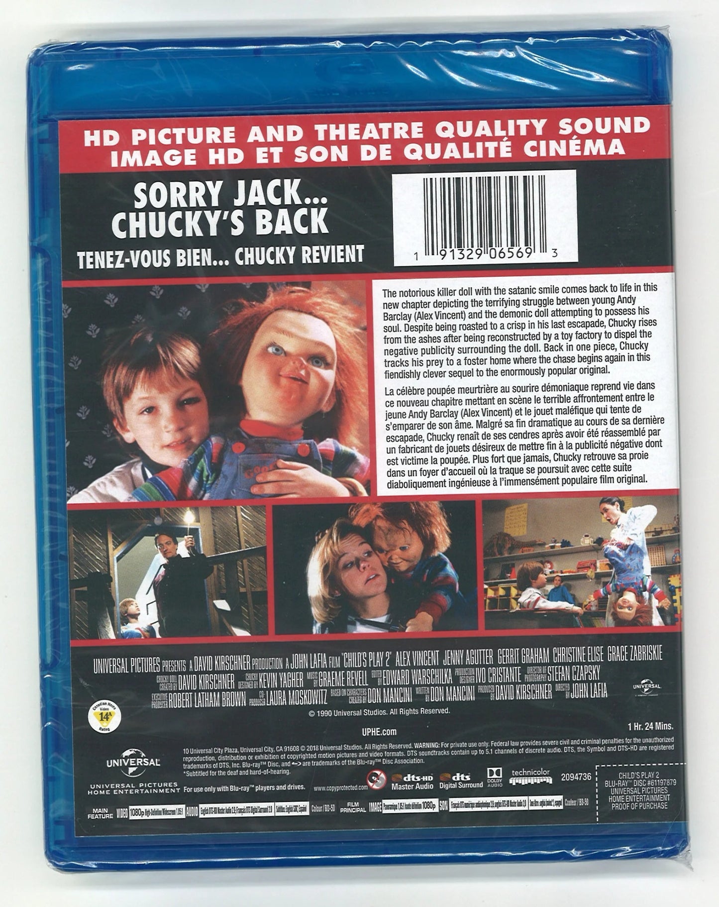 Child's Play 2 Blu Ray - The Bookstore