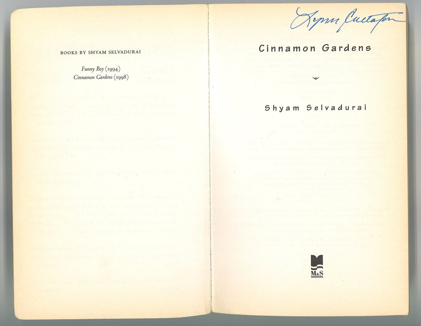 Cinnamon Gardens - The Bookstore