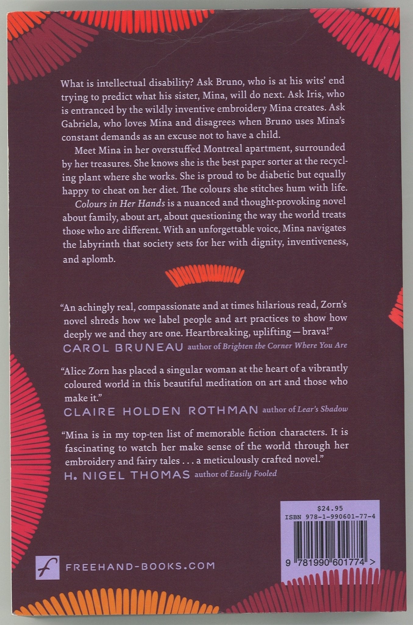 Colours in Her Hands - The Bookstore