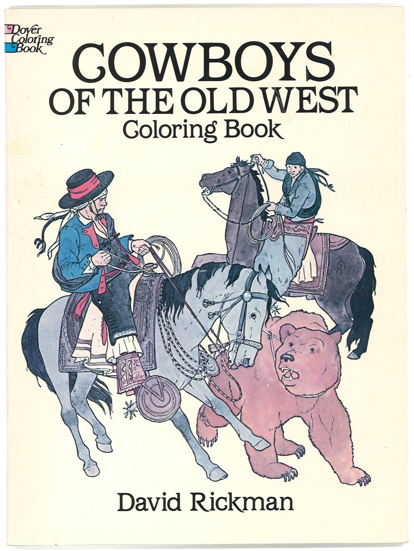 Cowboys of the Old West Coloring Book David Rickman