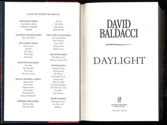 Daylight (An Atlee Pine Thriller, 3) - The Bookstore