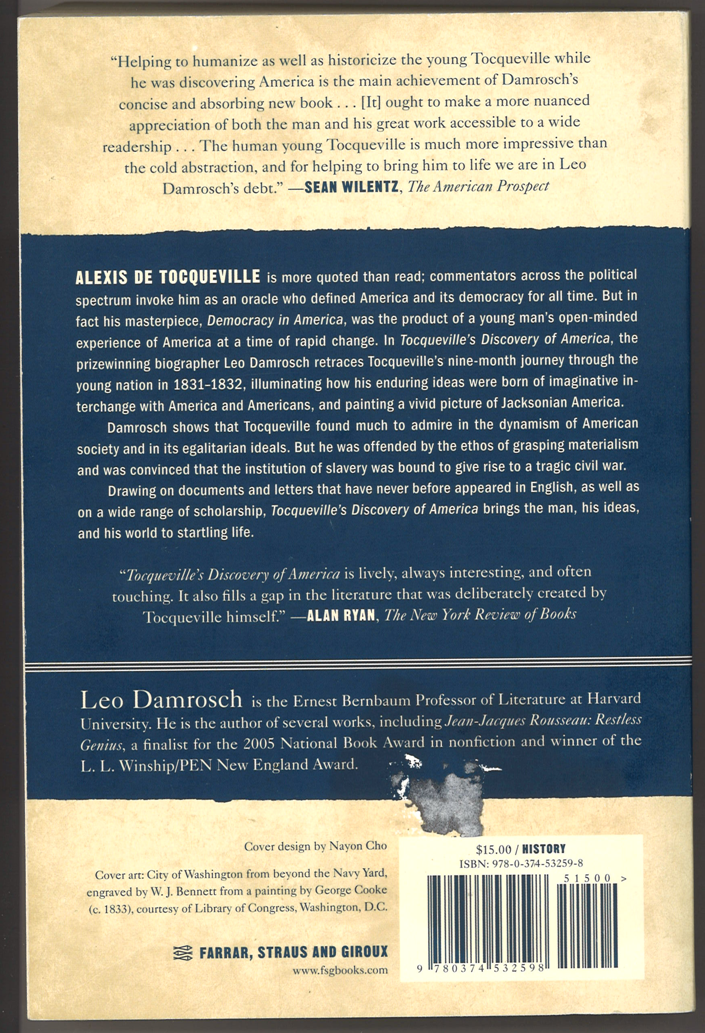 Tocqueville's Discovery of America