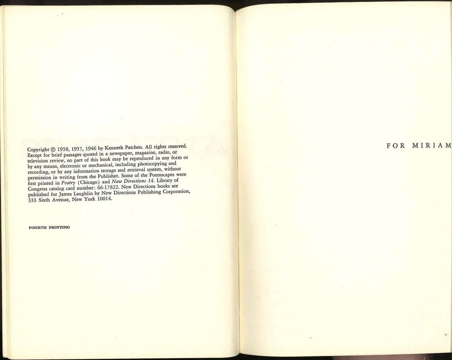 Doubleheader by Kenneth Patchen - The Bookstore