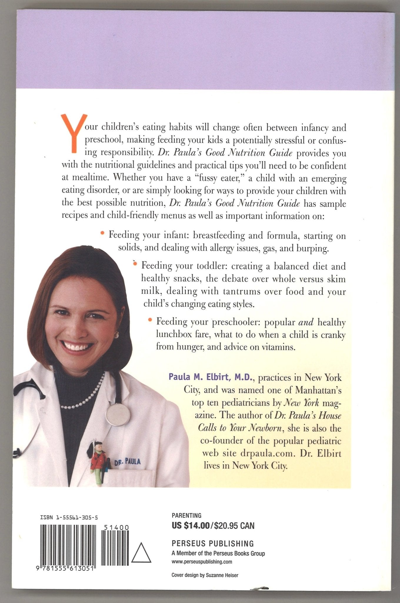 Dr. Paula's Good Nutrition Guide For Babies, Toddlers, And Preschoolers - The Bookstore