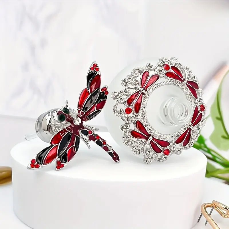 Dragonfly Glass Perfume Bottle Zunman