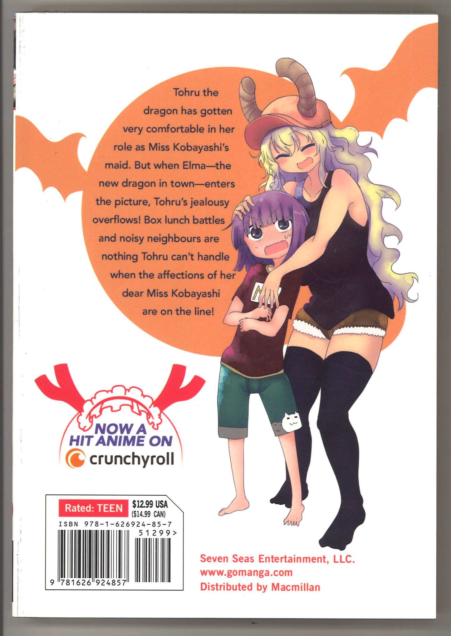 Miss Kobayashi's Dragon Maid Vol. 3