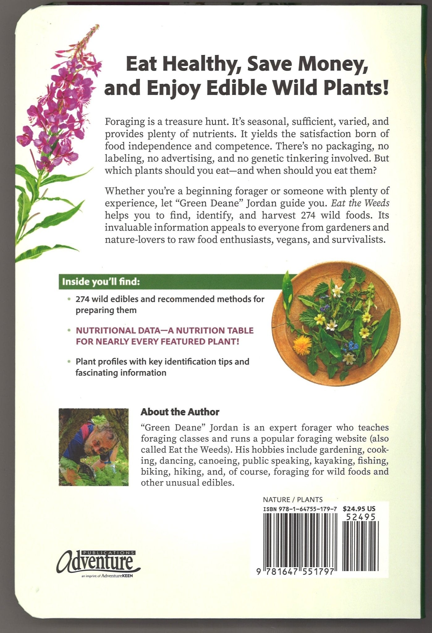 Eat the Weeds: A Forager’s Guide to Identifying and Harvesting 274 Wild Foods - The Bookstore