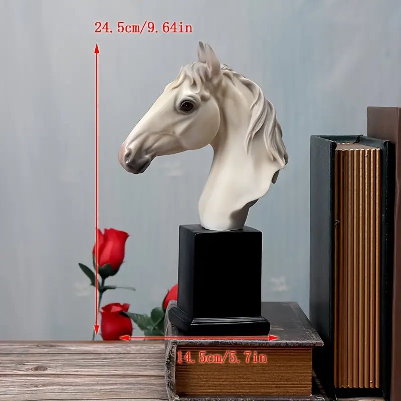 Elegant Horse Head - The Bookstore
