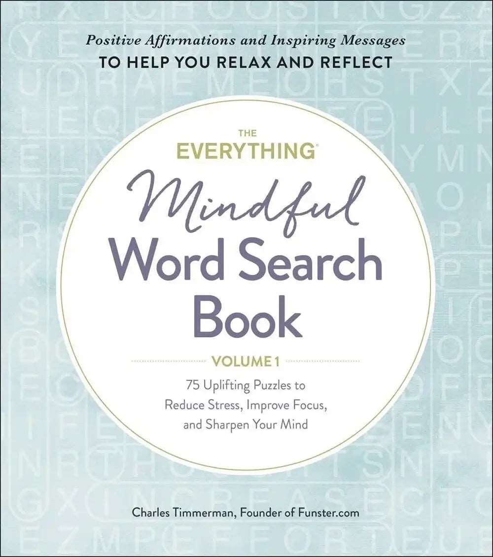 Everything Mindful Word Search Book Volume 1 My Store