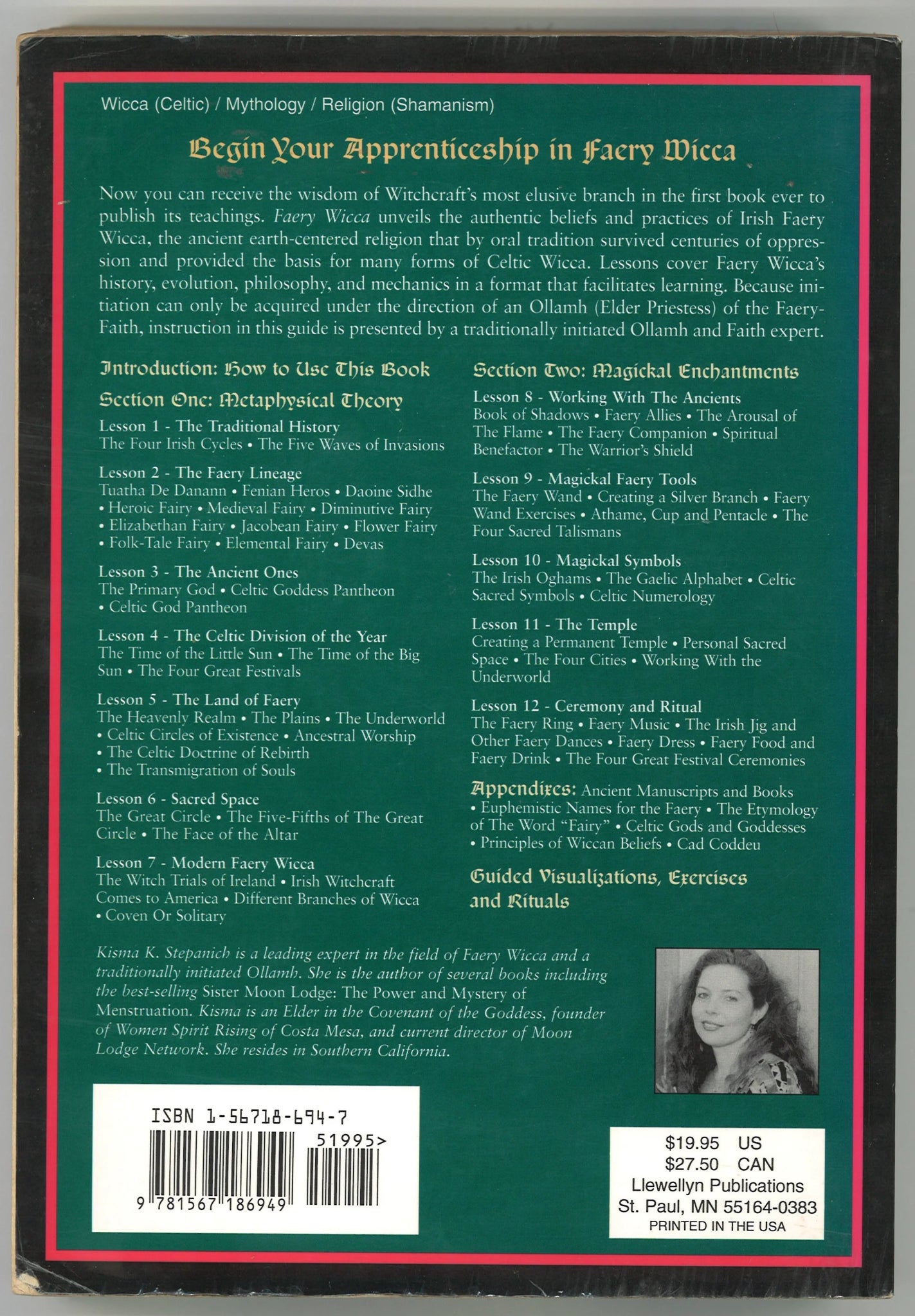 Faery Wicca, Book 1: Theory and Magick, a Book of Shadows and Lights (The Ancient Oral Faery Tradition of Ireland) - The Bookstore