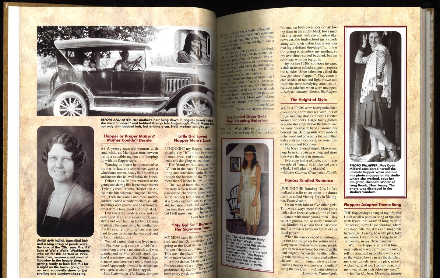 From Flappers to Flivvers...: We Helped Make the '20s Roar! - The Bookstore