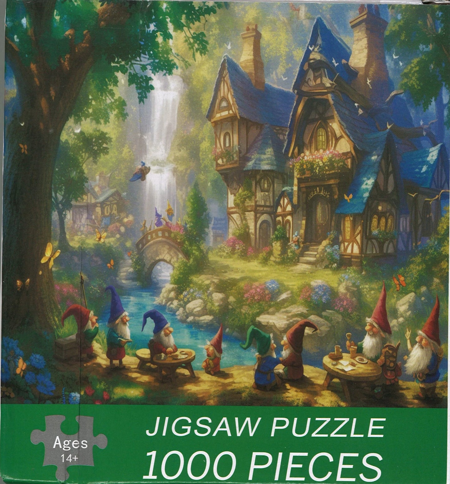 Gnomes Fantasy – 1000 - Piece Jigsaw Puzzle - The Bookstore