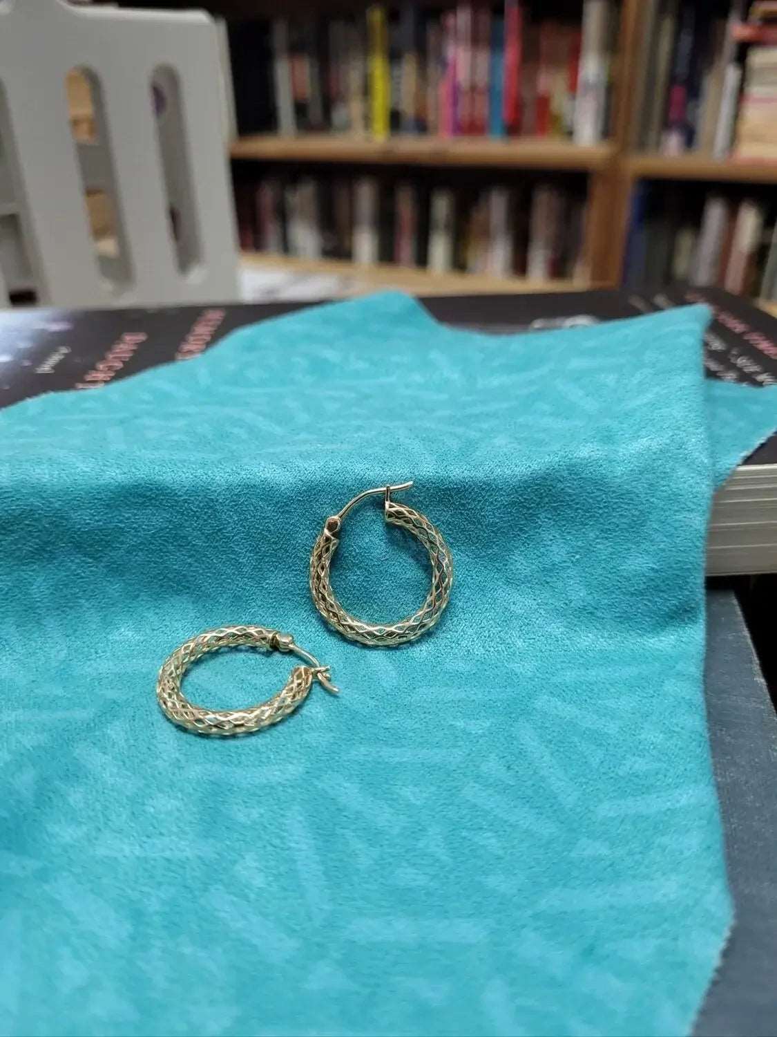 Gold 14K Tube Hoop Earrings My Store