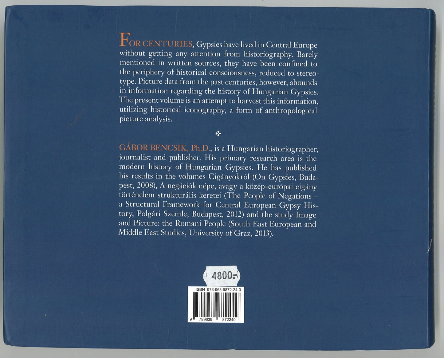 Hungarian Gypsy Picture Book: The Historic Iconology of The Gypsies in Hungary - The Bookstore