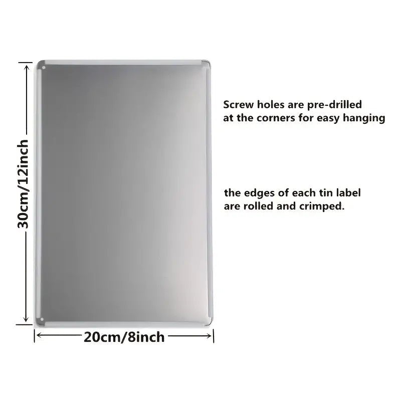 If I Say I Will Fix It - Tin Sign HYS Decor