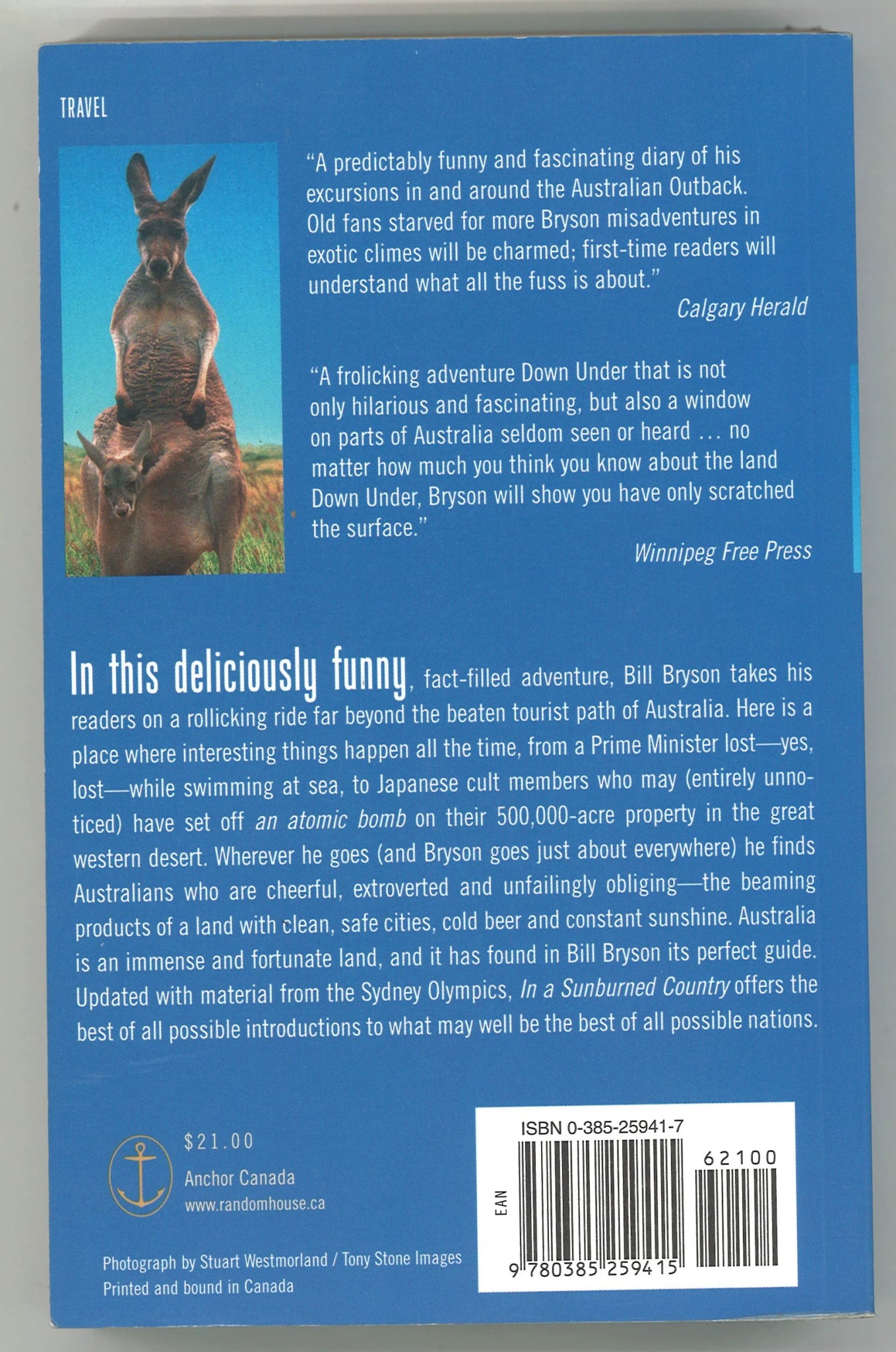 In a Sunburned Country - The Bookstore