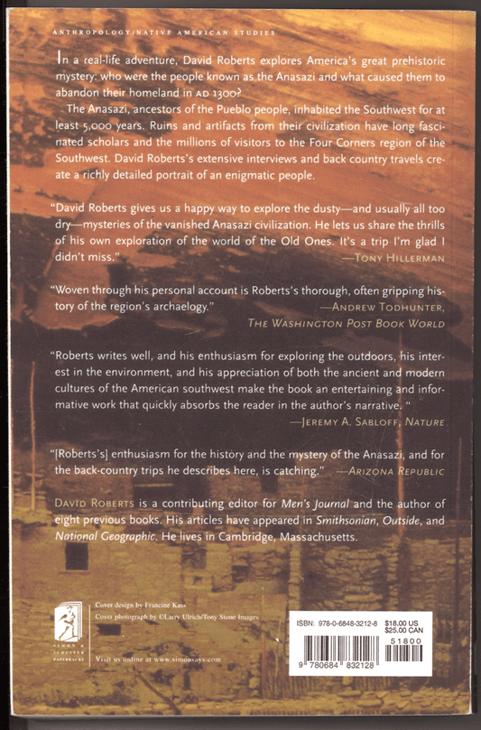 In Search of the Old Ones: Exploring the Anasazi World of the Southwest - The Bookstore