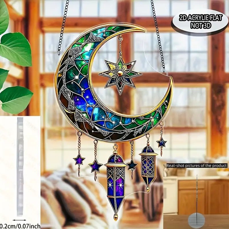 Islamic Moon Suncatcher zmurshop