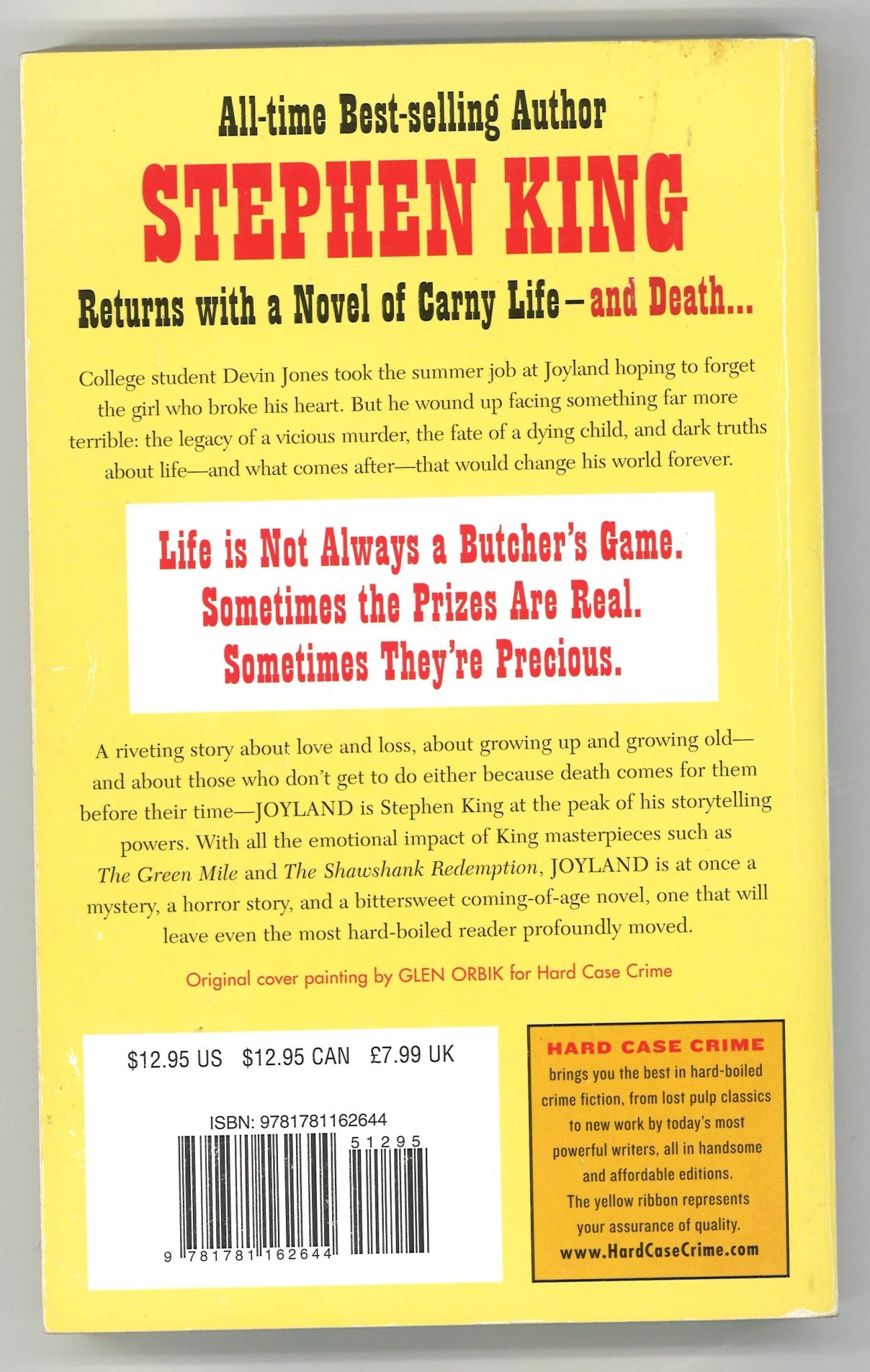 Joyland (Hard Case Crime) - The Bookstore
