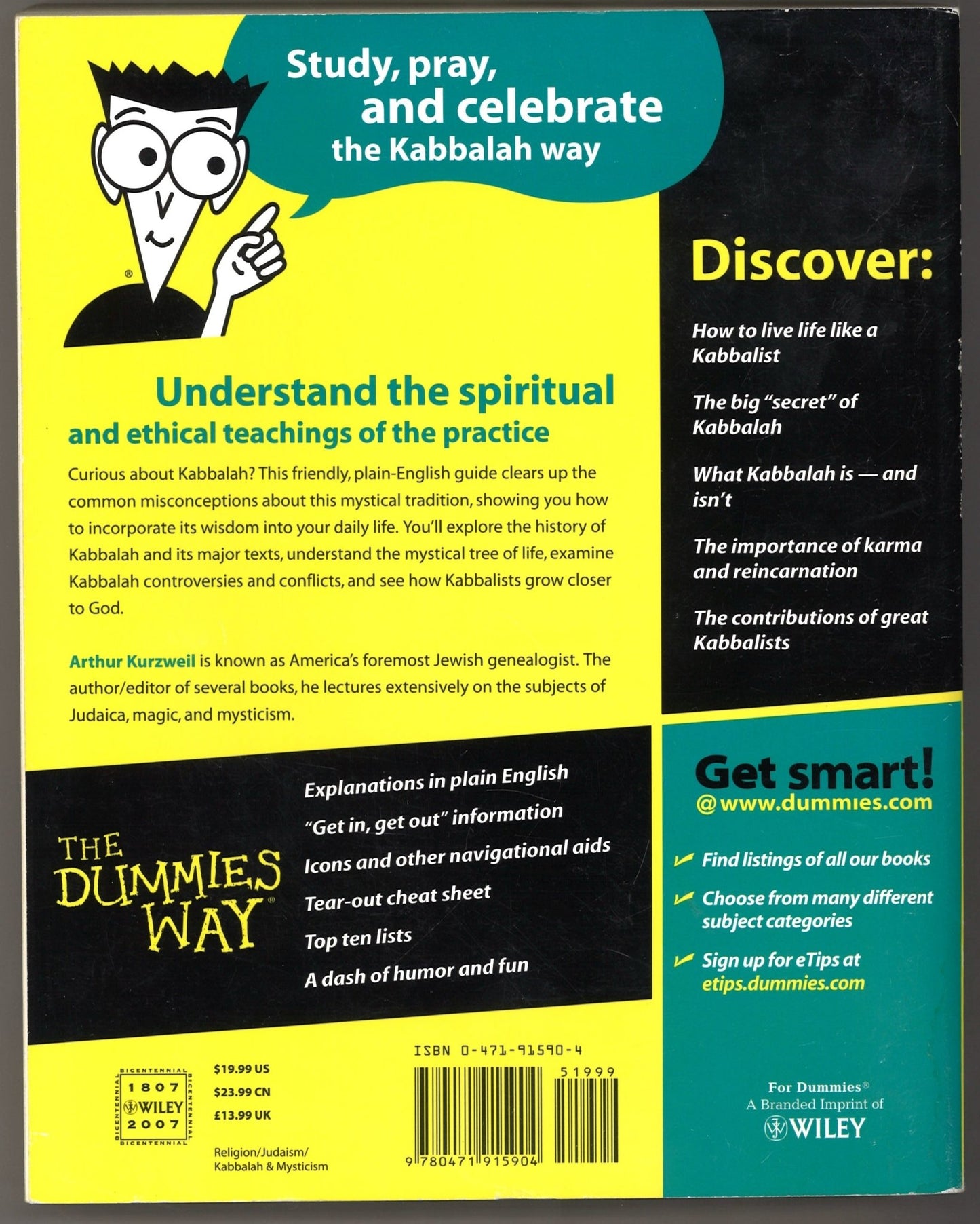Kabbalah For Dummies® - The Bookstore