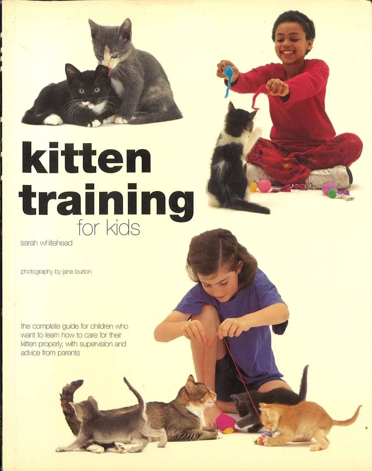 Kitten Training for Kids by Sarah Whitehead - The Bookstore