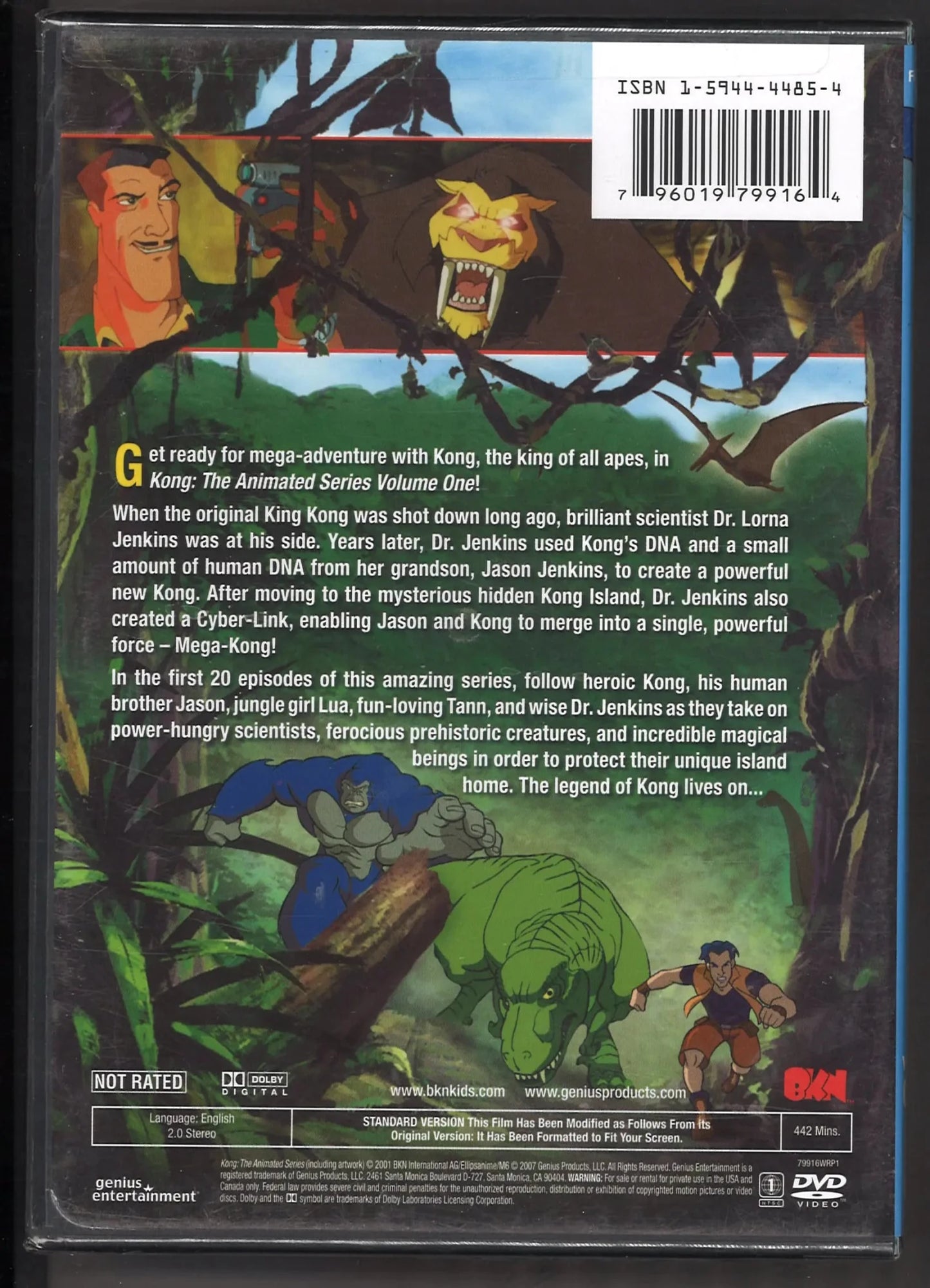 Kong: The Animated Series – Volume One DVD - The Bookstore