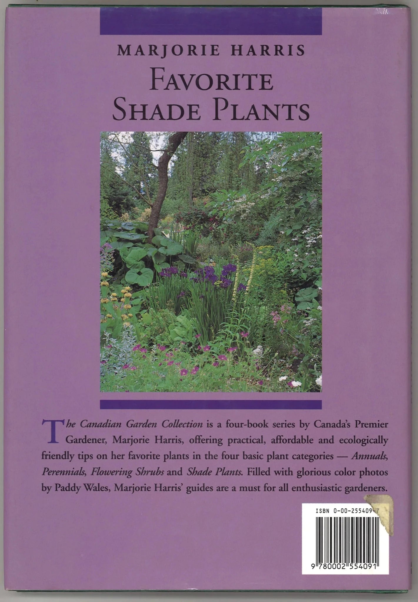Majorie Harris' Favorite Shade Plants (The Canadian Garden Collection) - The Bookstore