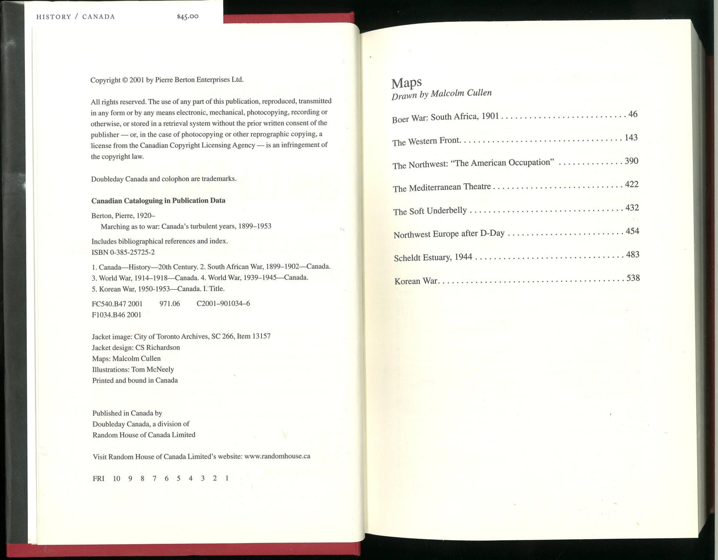 Marching As To War: Canada's Turbulent Years Pierre Berton