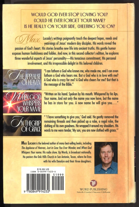 Max Lucado 3-in-1:The Applause of Heaven, When God Whispers Your Name, In the Grip of Grace - The Bookstore