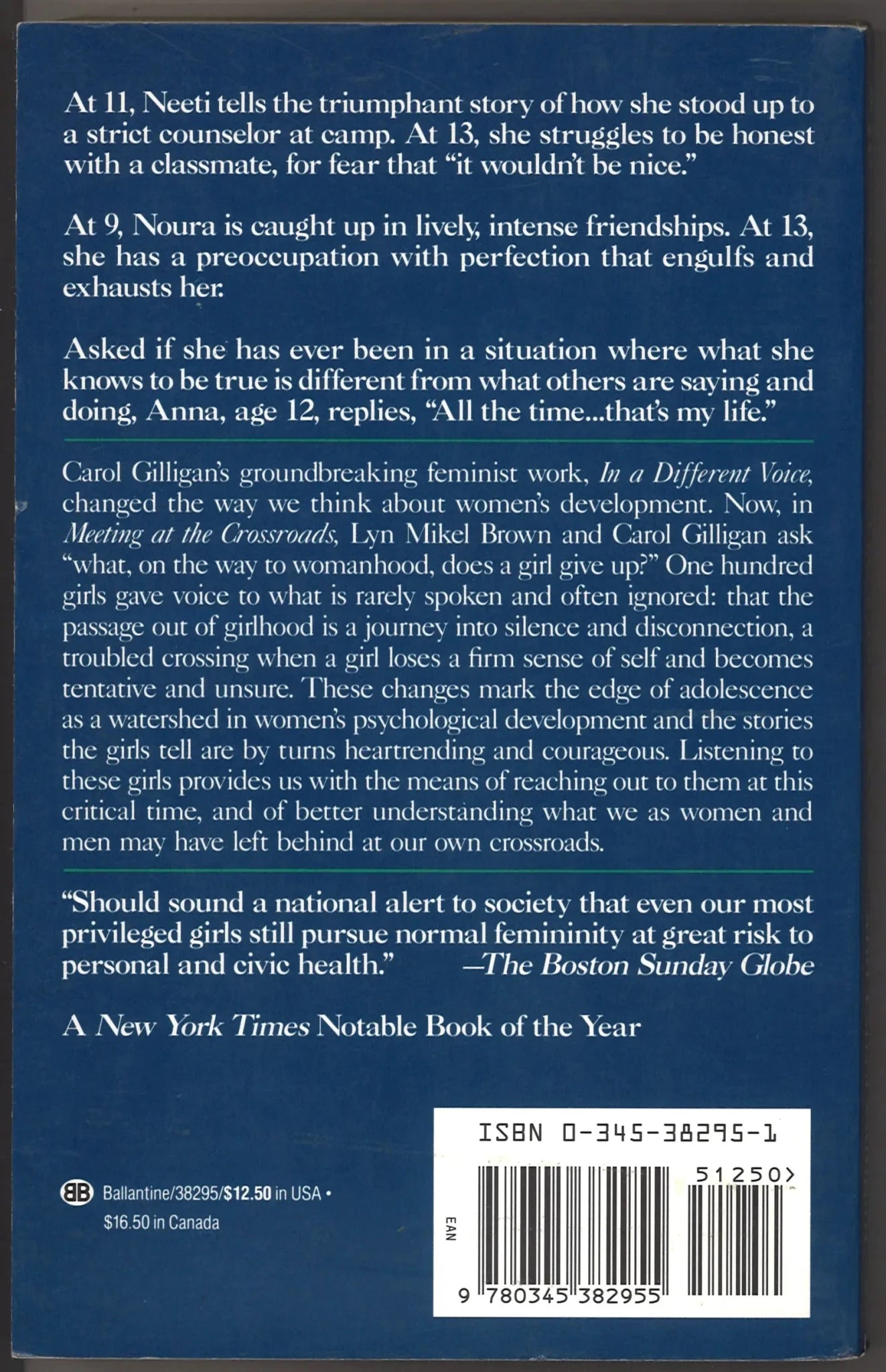 Meeting at the Crossroads: The Landmark Book About The Turning Points in Girls' and Women's Lives - The Bookstore