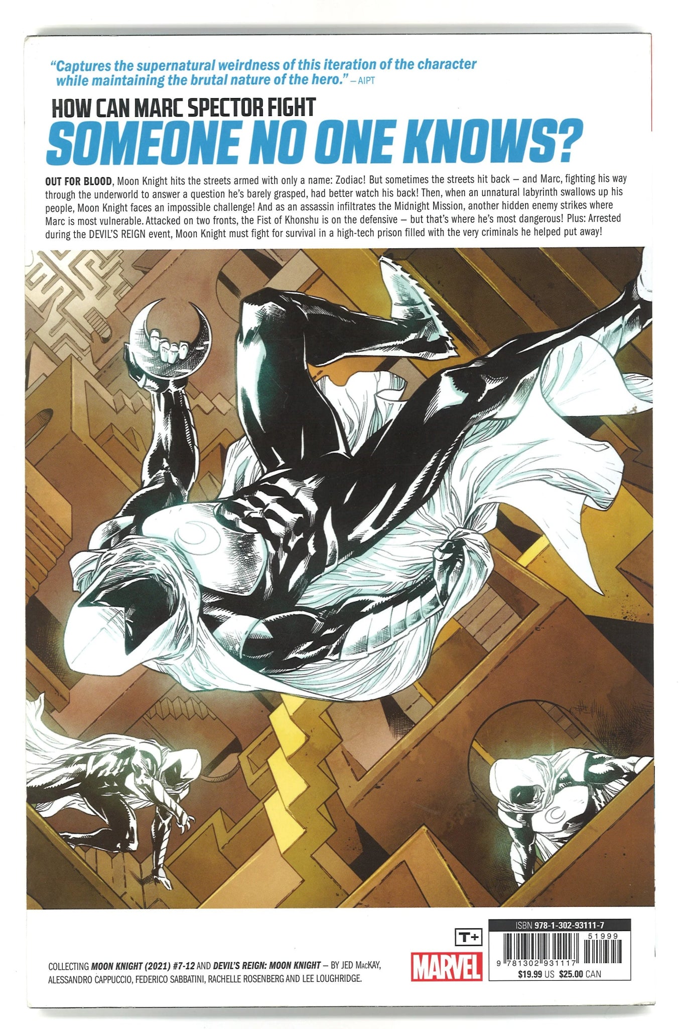 Moon Knight Vol. 2: Too Tough To Die - The Bookstore
