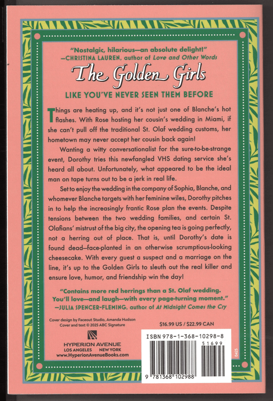 Murder by Cheesecake: A Golden Girls Cozy Mystery - The Bookstore