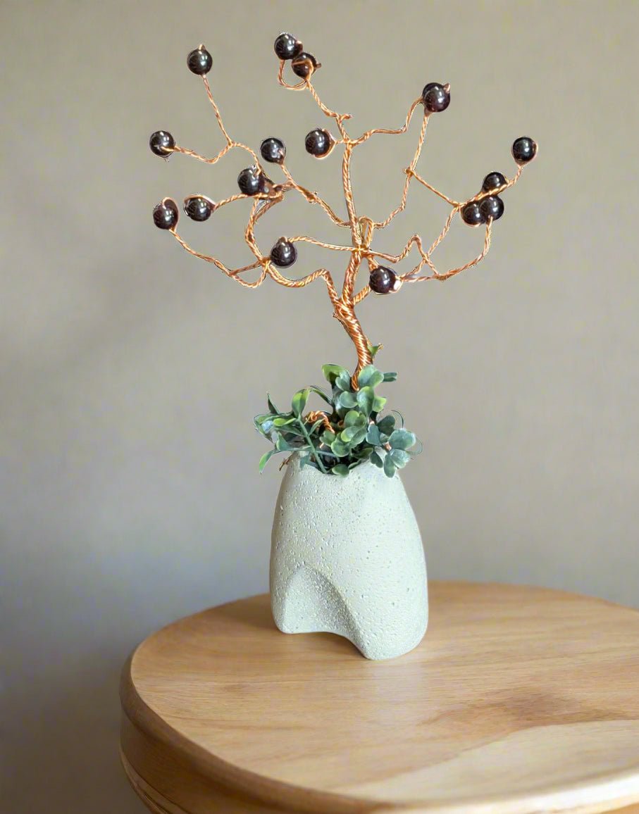 Mystic Garnet Crystal Tree - The Bookstore